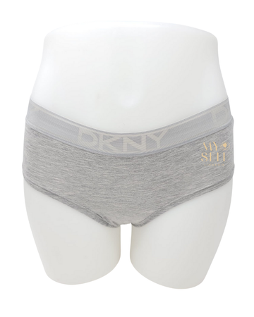 DKNY DK8823 Heather Grey Cotton Table Tops Hipster myselflingerie.com